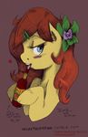  female friendship_is_magic hair horse jobo37 looking_at_viewer mammal my_little_pony pony red_hair sirachi tongue tripsocho 