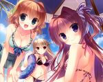  3girls bikini cleavage swimsuit tagme yukie 