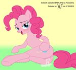  after_sex butt cum equine female feral foxychris friendship_is_magic horse just4fun looking_at_viewer mammal my_little_pony pinkie_pie_(mlp) pony pussy solo sweat vaginal 