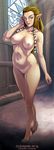  areola big_breasts blue_eyes bra breasts brown_hair butt ear_piercing erect_nipples female hair high_heels hylian looking_at_viewer nipples nude outside panties piercing princess_zelda pussy queen royalty smile studio_cutepet the_legend_of_zelda twilight_princess underwear video_games 