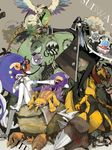  archeops chandelure crustle drawr durant eelektross excadrill fighting_stance galvantula garbodor gen_5_pokemon gloves grey_eyes grey_hair hat haxorus holding holding_poke_ball klinklang kudari_(pokemon) multiple_boys necktie nobori_(pokemon) poke_ball pokemon pokemon_(creature) pokemon_(game) pokemon_bw uniform 