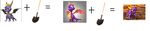  = dragon improvements purple shovel spyro spyro_the_dragon work 