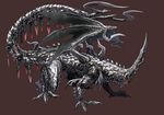  armor horns monster no_humans spikes tail wen-m wings 