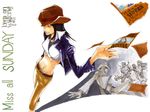  1girl baroque_works belt black_hair character_name cowboy_hat eyes_closed female fight fighting fringe hat jaya midriff nico_robin one_piece pirate text walking wanted_poster 
