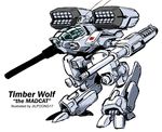  battletech cannon cockpit jilpoong17 madcat mecha missile no_humans science_fiction solo timber_wolf walker 