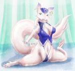  breasts broken clothed clothing erect_nipples feline female mammal melonleaf mustelid nipples otter prehensile_feet ridiculously_flexible skimpy solo 