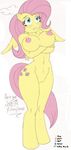  big_breasts breasts cutie_mark equine female fluttershy_(mlp) friendship_is_magic hair horse my_little_pony navel nipples pegasus pink_hair pony pussy supergeorgesapiens wings 