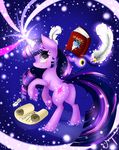  book cutie_mark equine feather female feral friendship_is_magic hair hi_res horn horse ink inkwell magic mammal my_little_pony pony purple_eyes purple_hair scroll solo twilight_sparkle_(mlp) two_tone_hair unicorn vardastouch 