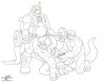  anthro balls biceps big_penis bodybuilder bodybuilding bulge cetacean darwen erection fur gay handjob huge_muscles hyper hypnosis injection leaking male mammal marine mind_control muscles mustelid nipples nude orca otter overweight pecs penis precum thick_penis vein weightlifting weights whale wolfblade wuffamute 