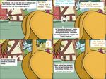  avian bee bird bsting butt comic female feral friendship_is_magic gilda_(mlp) gryphon my_little_pony nude pussy solo 