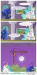  axemgr blue_hair castle comic crane crown derpy_hooves_(mlp) dialog dialogue english_text equine eyewear facepalm female feral friendship_is_magic glasses hair horn horse long_hair mammal map multi-colored_hair my_little_pony newspaper pony princess_celestia_(mlp) princess_luna_(mlp) royalty sibling siblings sisters text trolling winged_unicorn wings 