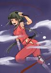  bangs japanese_clothes mahou_sensei_negima! masaki_(celesta) nagase_kaede ninja solo 