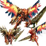  fiery_wings fire night_terror no_humans soulcalibur sword weapon wings 