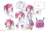  1_girl 1girl artist_request character_request digimon digimon_world_re-digitize digimon_world_re:digitize female pink_hair solo 