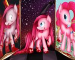  blood blue_eyes cutie_mark detailed_background equine female feral friendship_is_magic hair hi_res horse insane long_hair mammal my_little_pony pink_hair pinkamena_(mlp) pinkie_pie_(mlp) pony smile solo vardastouch 