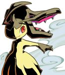  fangs horn mawile no_humans pokemon pokemon_(game) red_eyes smile 