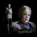  belt blonde_hair boots gloves gun jacket resident_evil resident_evil_6 sherry_birkin short_hair weapon 