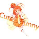  absurdres bike_shorts boots character_name choker colorized cure_sunny english hair_ornament highres hino_akane_(smile_precure!) looking_at_viewer magical_girl open_mouth orange_(color) orange_choker orange_eyes orange_hair orange_skirt precure sakura_hazuki short_hair simple_background skirt smile smile_precure! solo thigh_boots thighhighs tiara white_background 