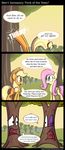  anbiguous_gender applejack_(mlp) blonde_hair blue_eyes bruise bruse comic cowboy_hat cutie_mark dialog dialogue english_text equine female feral fluttershy_(mlp) freckles friendship_is_magic green_eyes hair hat horse mammal my_little_pony outside pegasus pony subjectnumber2394 text tree wings wood 