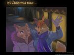  anthro canine cat christmas couple duo feline female fox holidays koul mammal scarf xmas 