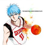  bad_id bad_pixiv_id basketball basketball_uniform blue_eyes blue_hair kuroko_no_basuke kuroko_tetsuya male_focus solo sportswear zakk 