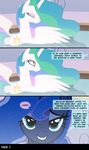  butt comic cutie_mark dialog dialogue english_text equine female feral friendship_is_magic hair horn horse incest long_hair mammal multi-colored_hair my_little_pony nude pony princess princess_celestia_(mlp) princess_luna_(mlp) royalty sibling siblings sisters text winged_unicorn wings 