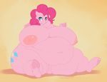  anthrofied big_breasts breasts chubby cutie_mark equine female friendship_is_magic fur hair horse mammal morbidly_obese my_little_pony nipples overweight pink_fur pink_hair pinkie_pie_(mlp) pony revadiehard solo 
