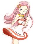  anemone_(eureka_seven) dress eureka_seven eureka_seven_(series) ixy long_hair pink_hair purple_eyes solo 