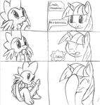  comic dialog dialogue dragon duo equine female feral friendship_is_magic hair horn horse male mammal masturbation monochrome my_little_pony oral oral_sex penis pony sex spike_(mlp) sucking text tg-0 twilight_sparkle_(mlp) unicorn 