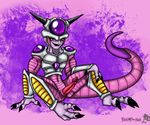  dbz_ dragonball dragonball_ freeza_ frieza_ penis_ solo_ tagme z_ 