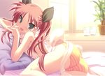  ass green_eyes harukazedori_ni_tomarigi_wo momotani_harune panties tsurugi_hagane underwear 