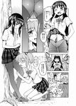  ^_^ akemi_homura ayanero_taicho blush bow cameltoe closed_eyes comic dress_shirt drill_hair greyscale gusset hair_ribbon hairband kaname_madoka licking long_hair mahou_shoujo_madoka_magica monochrome multiple_girls open_mouth panties panties_under_pantyhose pantyhose ponytail ribbon sakura_kyouko school_uniform shirt short_hair skirt smile surprised sweatdrop thighband_pantyhose tomoe_mami translation_request trefoil twin_drills twintails underwear yuri 