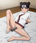  1girl dildo female indoors looking_at_viewer naruto pussy shueisha solo sugurusato tak-u_(sugurusato) tenten uncensored 