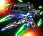  gundam_age gundam_age-fx hiropon_(tasogare_no_puu) mecha no_humans solo space weapon 