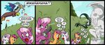  comic cthulhu cthulhu_mythos cub dialog dialogue discord_(mlp) draconequus english_text equine female feral fight flag friendship_is_magic fur green_eyes group gun h.p._lovecraft hair horn horse madmax male mammal my_little_pony orange_fur pegasus pony purple_eyes purple_fur purple_hair ranged_weapon scootaloo_(mlp) sculpture shotgun statue sweetie_belle_(mlp) text two_tone_hair unicorn weapon white_fur wings young 