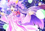  book hat long_hair nazal patchouli_knowledge purple_eyes purple_hair solo touhou 