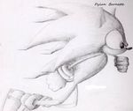  hand_drawn hedgehog male mammal pencils plain_background sega sonic_(series) sonic_the_hedgehog white_background 