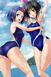  ass blush kotegawa_yui sairenji_haruna swimsuit tagme to_love-ru to_love-ru_darkness 