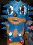  hedgehog male mammal nightmare_fuel real sculpture sega solo sonic_(series) sonic_the_hedgehog what what_has_science_done why 