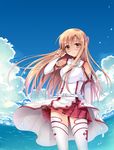  asuna_(sword_art_online) pantsu sword_art_online tagme thighhighs 