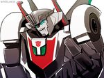  autobot autobot_insignia blue_eyes come_here lips machine mechanical pointing robot transformers transformers_prime wheeljack 
