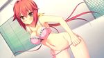  alcot blush bra game_cg naka_no_hito_nado_inai narumi_yuu panties panty_pull red_hair tagme_(character) underwear undressing 
