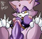  blaze_the_cat breasts cat clothing dickgirl erect_nipples erection feline hair half-closed_eyes intersex kayla-na looking_at_viewer mammal nipples open_mouth penis purple purple_body purple_hair sega simple_background solo sonic_(series) spreading yellow_eyes 