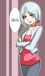  bittersweet_candy_bowl blue_eyes clothing english_text female hair human humanized lucy_(bcb) mammal not_furry solo text unknown_artist webcomic white_hair 