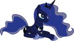  2012 blue_eyes blue_hair crown crying cutie_mark equine female friendship_is_magic hair hi_res horn horse my_little_pony plain_background pony princess_luna_(mlp) quanno3 royalty solo transparent_background vector winged_unicorn wings 