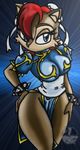  female goblinhordestudios k9wolf sally_acorn sega sonic_(series) 