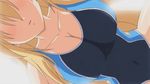  animated animated_gif blonde_hair bounce bouncing_breasts breasts competition_swimsuit ermalit_de_blanchefort large_breasts long_hair love_2_quad one-piece_swimsuit poro swimsuit 