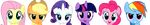  animated applejack_(mlp) blackgryph0n blackgryphon equine female feral fluttershy_(mlp) friendship_is_magic head_bob hi_res horn horse looking_at_viewer mammal my_little_pony pinkie_pie_(mlp) pony rainbow_dash_(mlp) rarity_(mlp) smile twilight_sparkle_(mlp) unicorn 