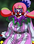  alien animated areola big_breasts bra breast_expansion breasts clothing clown daisy_(character) dboy erect_nipples female hair huge_breasts killer_klowns_from_outer_space nipples smile tagme torn_clothing underwear 