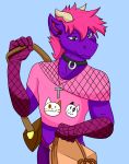  anthro dragon girly male rouarts_(artist) scalie solo spinky_wings_(character) 